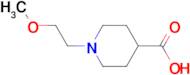 1-(2-methoxyethyl)-4-piperidinecarboxylic acid