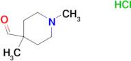 1,4-dimethyl-4-piperidinecarbaldehyde hydrochloride