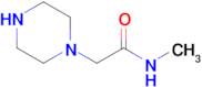N-methyl-2-(1-piperazinyl)acetamide