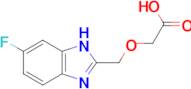 [(5-fluoro-1H-benzimidazol-2-yl)methoxy]acetic acid