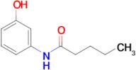 N-(3-hydroxyphenyl)pentanamide