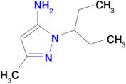 1-(1-ethylpropyl)-3-methyl-1H-pyrazol-5-amine