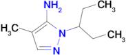 1-(1-ethylpropyl)-4-methyl-1H-pyrazol-5-amine