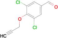 3,5-dichloro-4-(prop-2-yn-1-yloxy)benzaldehyde