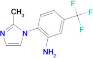 2-(2-methyl-1H-imidazol-1-yl)-5-(trifluoromethyl)aniline