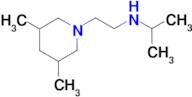 N-[2-(3,5-dimethylpiperidin-1-yl)ethyl]propan-2-amine