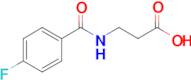 N-(4-fluorobenzoyl)-β-alanine