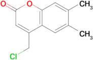 4-(chloromethyl)-6,7-dimethyl-2H-chromen-2-one