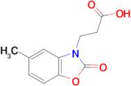 3-(5-methyl-2-oxo-1,3-benzoxazol-3(2H)-yl)propanoic acid