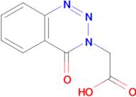(4-oxo-1,2,3-benzotriazin-3(4H)-yl)acetic acid