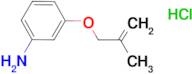 3-[(2-Methylprop-2-en-1-yl)oxy]aniline hydrochloride