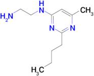 N-(2-butyl-6-methylpyrimidin-4-yl)ethane-1,2-diamine