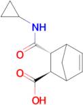 (2R,3R)-3-[(cyclopropylamino)carbonyl]bicyclo[2.2.1]hept-5-ene-2-carboxylic acid