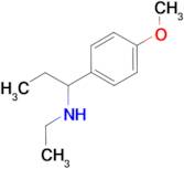 N-ethyl-1-(4-methoxyphenyl)propan-1-amine