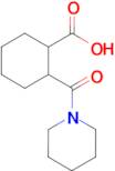 2-(piperidin-1-ylcarbonyl)cyclohexanecarboxylic acid