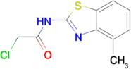 2-chloro-N-(4-methyl-1,3-benzothiazol-2-yl)acetamide