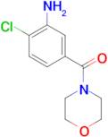 2-chloro-5-(morpholin-4-ylcarbonyl)aniline