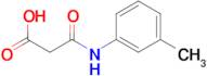 3-[(3-methylphenyl)amino]-3-oxopropanoic acid