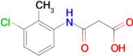 3-[(3-chloro-2-methylphenyl)amino]-3-oxopropanoic acid