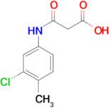 3-[(3-chloro-4-methylphenyl)amino]-3-oxopropanoic acid