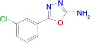 5-(3-chlorophenyl)-1,3,4-oxadiazol-2-amine