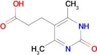 3-(2-hydroxy-4,6-dimethylpyrimidin-5-yl)propanoic acid