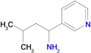 3-methyl-1-(3-pyridinyl)-1-butanamine