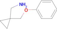 1-[1-(phenoxymethyl)cyclopropyl]methanamine