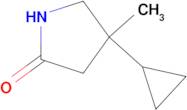 4-cyclopropyl-4-methyl-2-pyrrolidinone