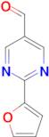 2-(2-furyl)-5-pyrimidinecarbaldehyde