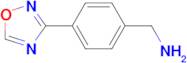 1-[4-(1,2,4-oxadiazol-3-yl)phenyl]methanamine