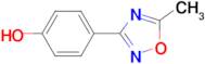 4-(5-methyl-1,2,4-oxadiazol-3-yl)phenol