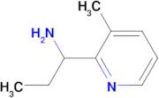 1-(3-methyl-2-pyridinyl)-1-propanamine