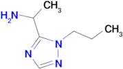 1-(1-propyl-1H-1,2,4-triazol-5-yl)ethanamine