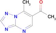 1-(7-methyl[1,2,4]triazolo[1,5-a]pyrimidin-6-yl)ethanone