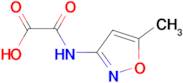 [(5-methyl-3-isoxazolyl)amino](oxo)acetic acid
