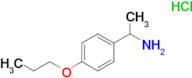 [1-(4-propoxyphenyl)ethyl]amine hydrochloride