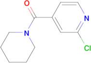 2-chloro-4-(1-piperidinylcarbonyl)pyridine