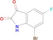 7-bromo-5-fluoro-1H-indole-2,3-dione