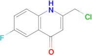 2-(chloromethyl)-6-fluoro-4(1H)-quinolinone