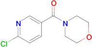 4-[(6-chloro-3-pyridinyl)carbonyl]morpholine