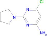 6-chloro-2-(1-pyrrolidinyl)-4-pyrimidinamine