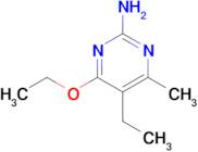 4-ethoxy-5-ethyl-6-methyl-2-pyrimidinamine