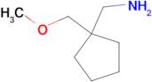 {[1-(methoxymethyl)cyclopentyl]methyl}amine