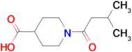 1-(3-methylbutanoyl)-4-piperidinecarboxylic acid