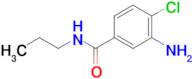 3-amino-4-chloro-N-propylbenzamide
