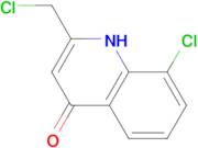 8-chloro-2-(chloromethyl)-4(1H)-quinolinone