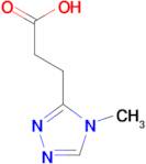 3-(4-methyl-4H-1,2,4-triazol-3-yl)propanoic acid