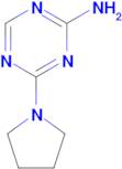 4-(1-pyrrolidinyl)-1,3,5-triazin-2-amine