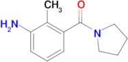 2-methyl-3-(1-pyrrolidinylcarbonyl)aniline